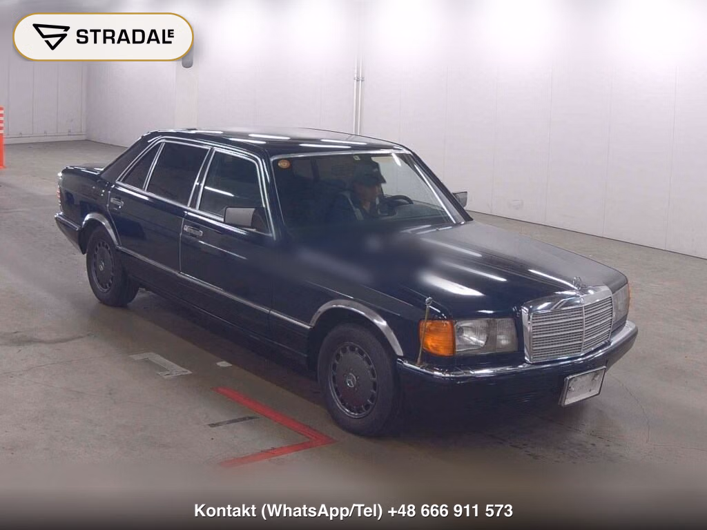 MERCEDES BENZ S-CLASS 4D 420SEL 1988, aukcja z Japonii, zdjęcie 1
