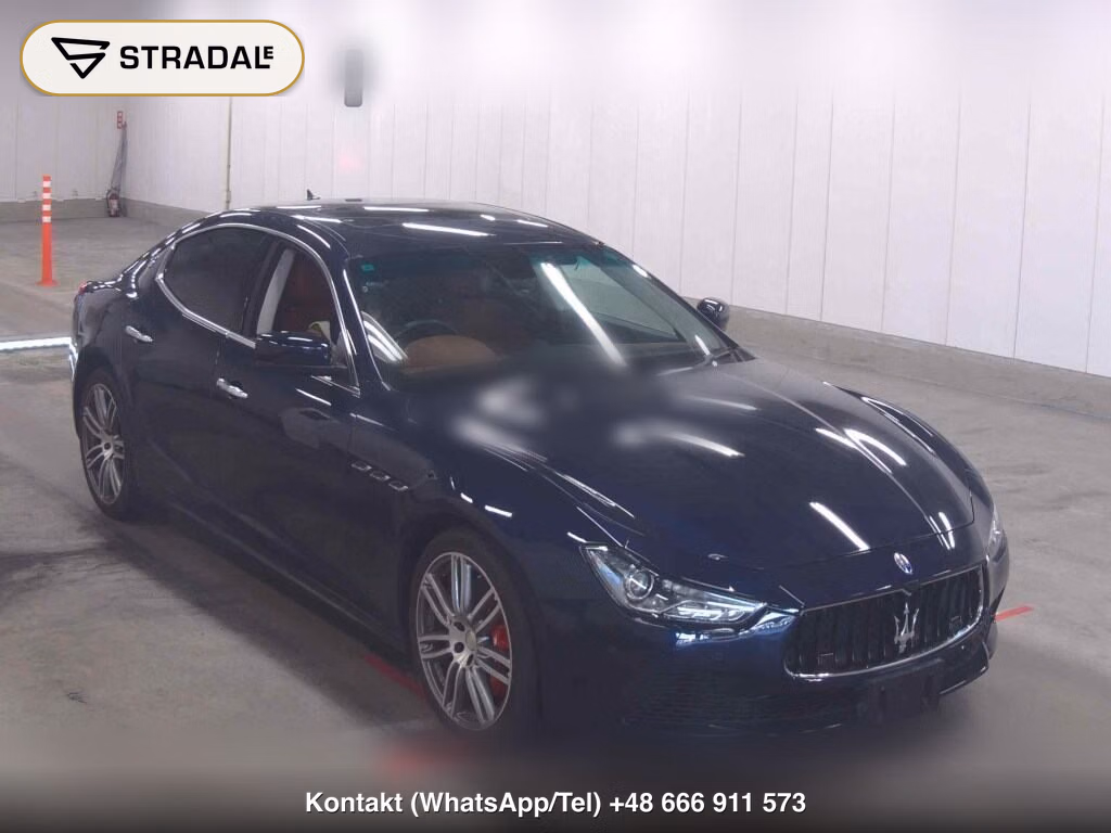 MASERATI GHIBLI 4D S 2015, aukcja z Japonii, zdjęcie 1