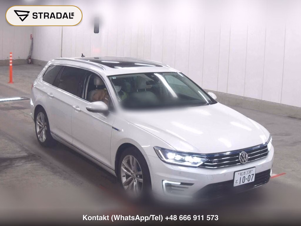 VOLKSWAGEN PASSAT GTE VARIANT ADVANCE 2016, aukcja z Japonii, zdjęcie 1