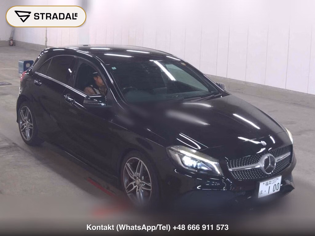 MERCEDES BENZ A-CLASS A180 SPORTS 2016, aukcja z Japonii, zdjęcie 1