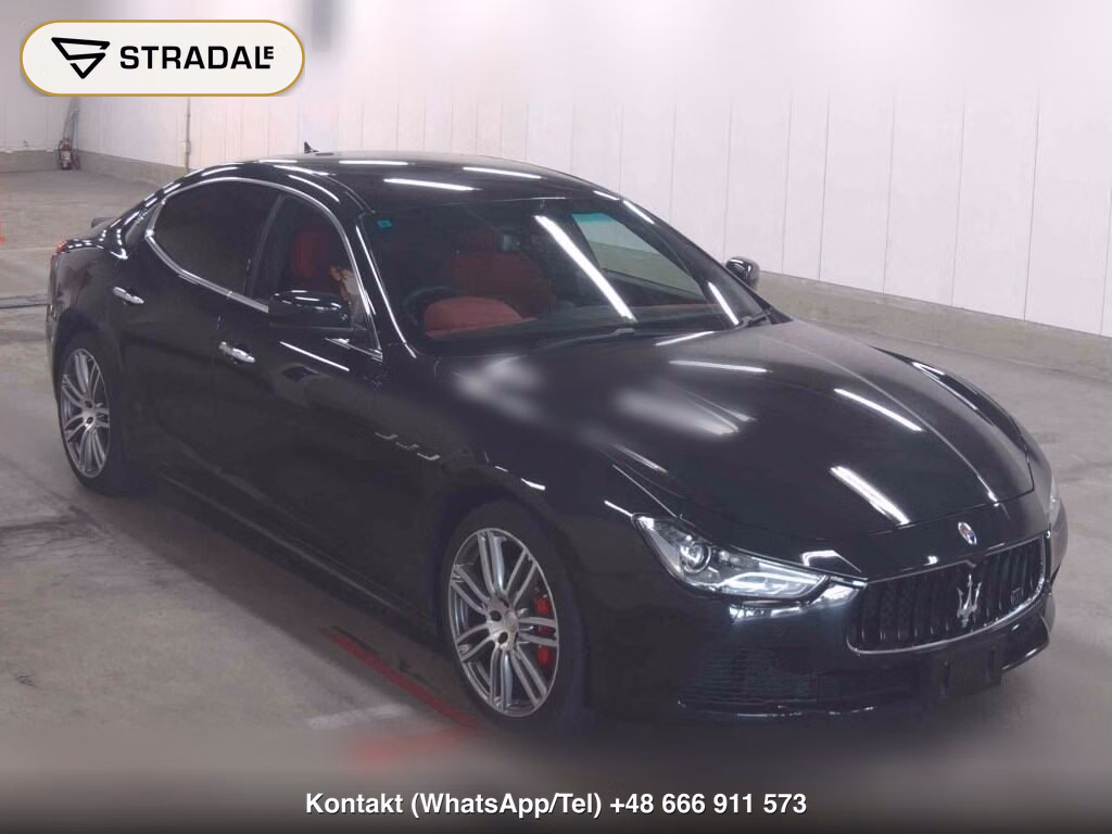 MASERATI GHIBLI 4D 2015, aukcja z Japonii, zdjęcie 1