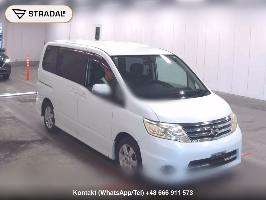 NISSAN SERENA 5D HIGHWAY STAR 2009, aukcja z Japonii, zdjęcie 1
