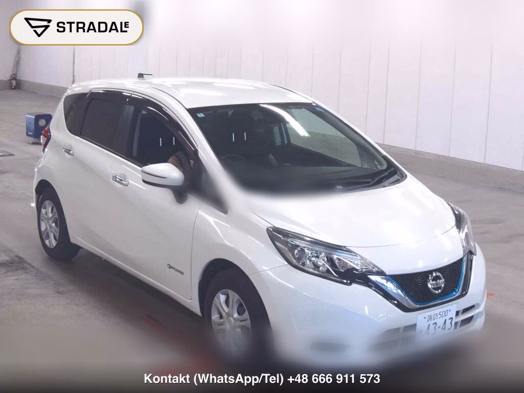 NISSAN NOTE E-POWER X 2018, aukcja z Japonii, zdjęcie 1