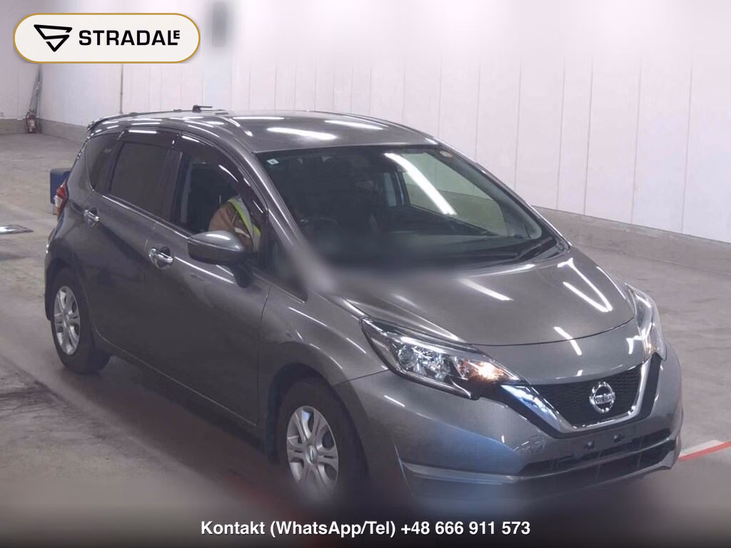 NISSAN NOTE X 2017, aukcja z Japonii, zdjęcie 1