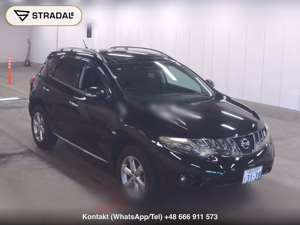 NISSAN MURANO 4WD 350XV FOUR 2009, aukcja z Japonii, zdjęcie 1