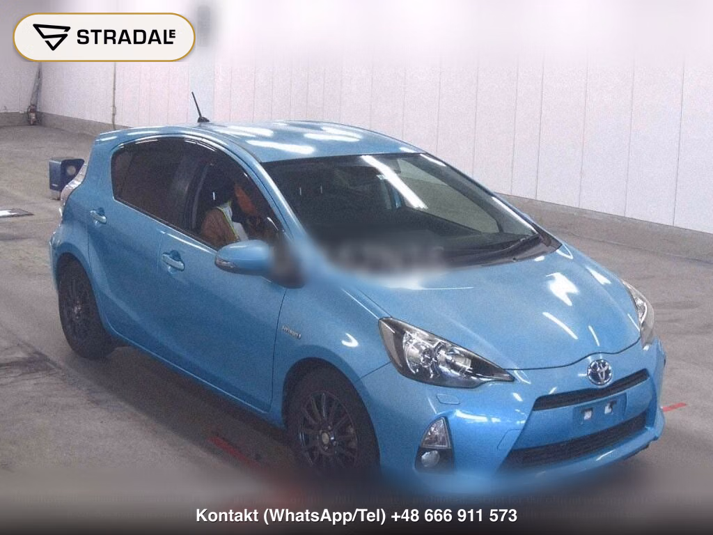 TOYOTA AQUA G BLACK SOFT LEATHER SELECTION 2013, aukcja z Japonii, zdjęcie 1