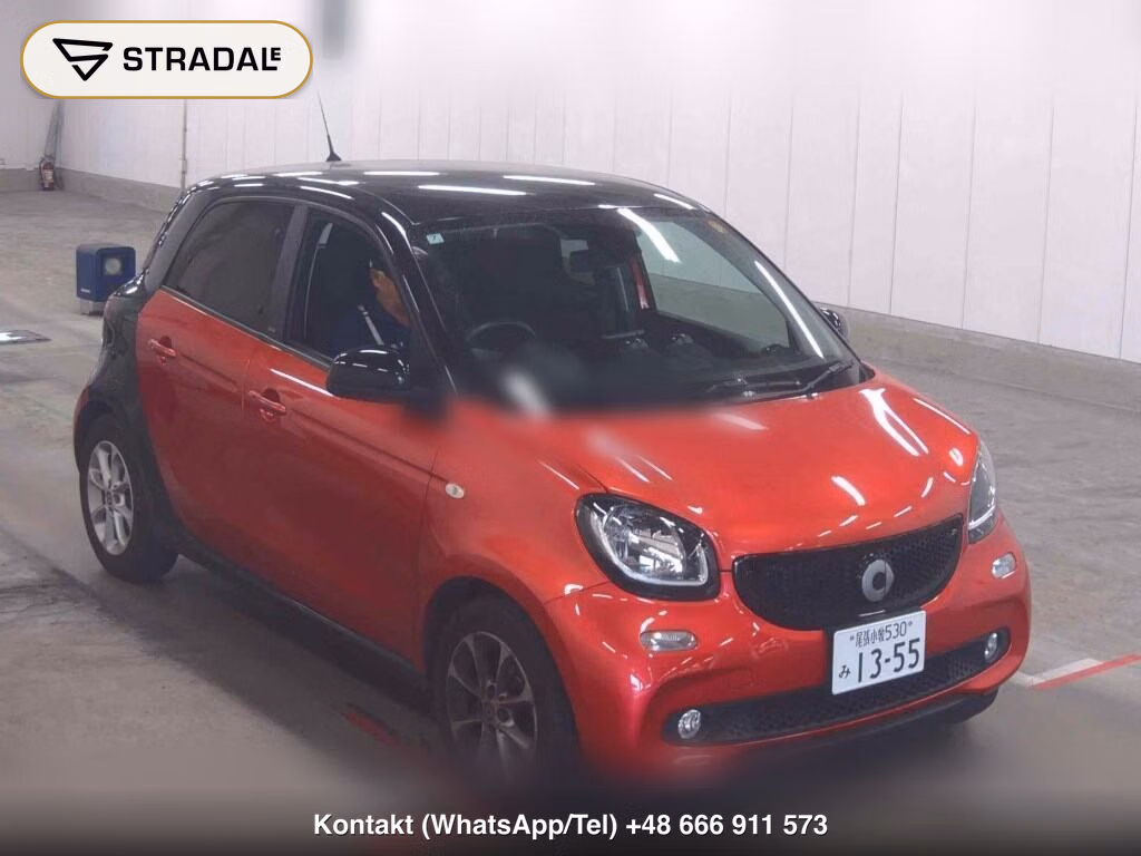MCC SMART FOR FOUR PASSION 2016, aukcja z Japonii, zdjęcie 1
