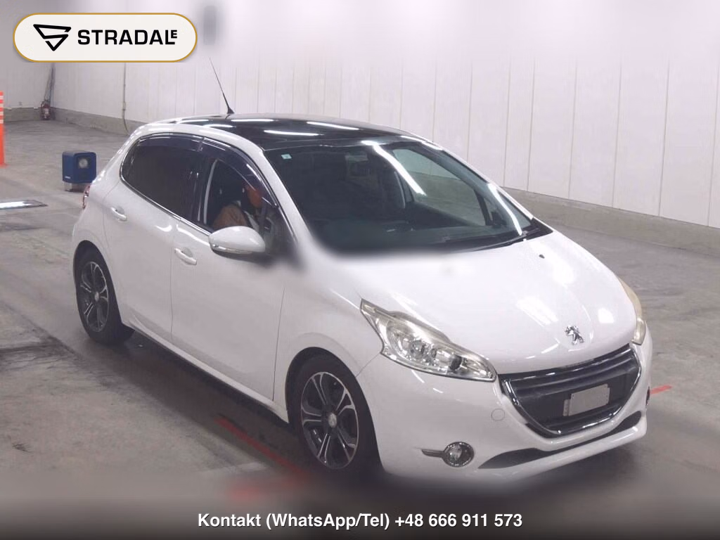 PEUGEOT 208 5D CIELO 2013, aukcja z Japonii, zdjęcie 1