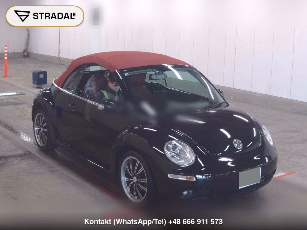 VOLKSWAGEN NEW BEETLE CABRIOLET 2008, aukcja z Japonii, zdjęcie 1
