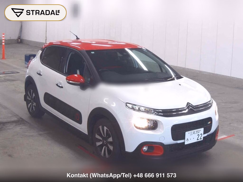 CITROEN C3 SHINE 2019, aukcja z Japonii, zdjęcie 1