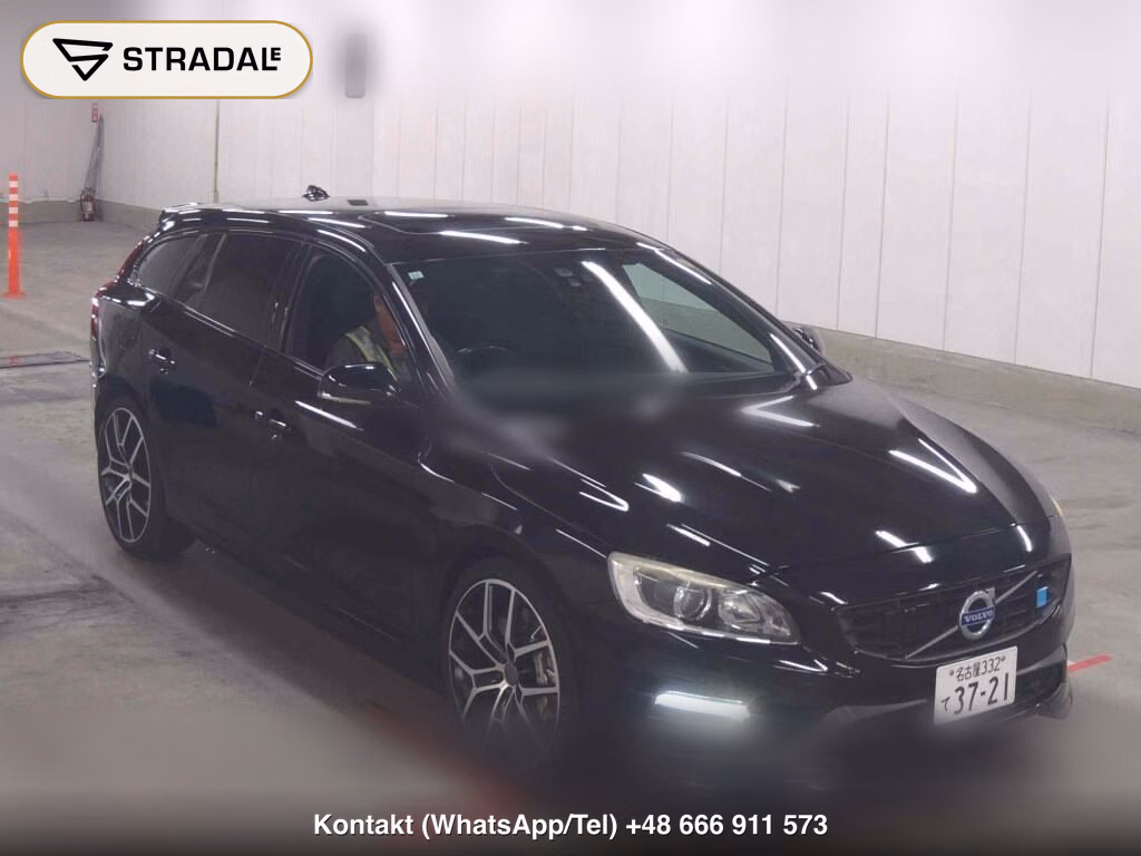 VOLVO V60 4WD POLE STAR 2015, aukcja z Japonii, zdjęcie 1