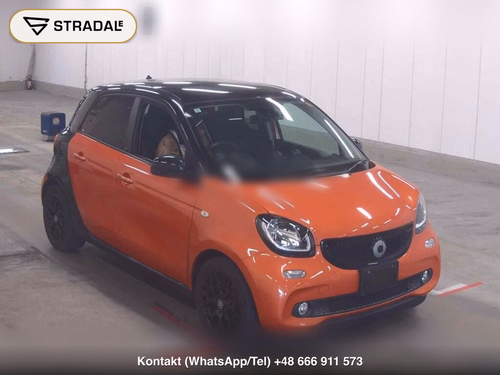 MCC SMART FOR FOUR TURBO 2017, aukcja z Japonii, zdjęcie 1