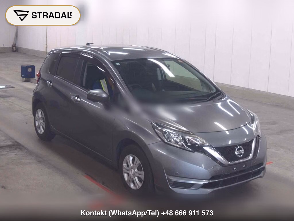NISSAN NOTE X 2017, aukcja z Japonii, zdjęcie 1