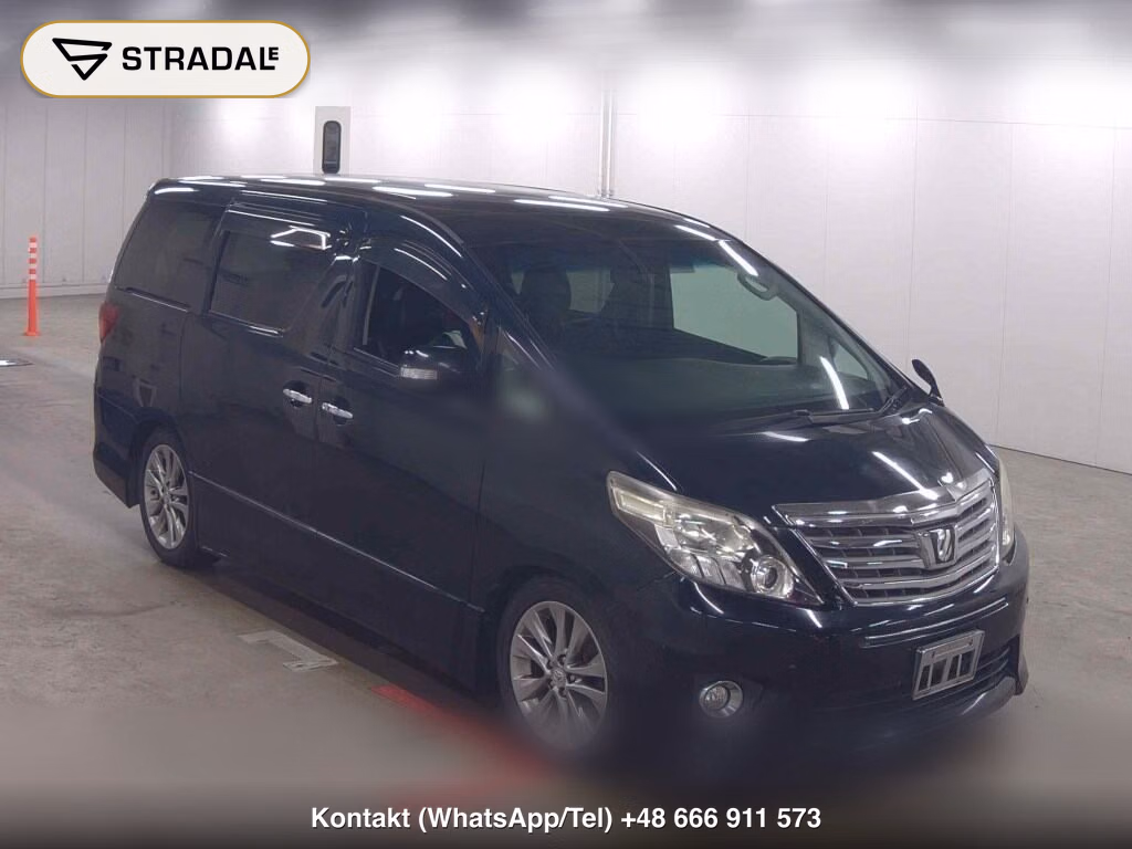TOYOTA ALPHARD 4WD 240S 2012, aukcja z Japonii, zdjęcie 1