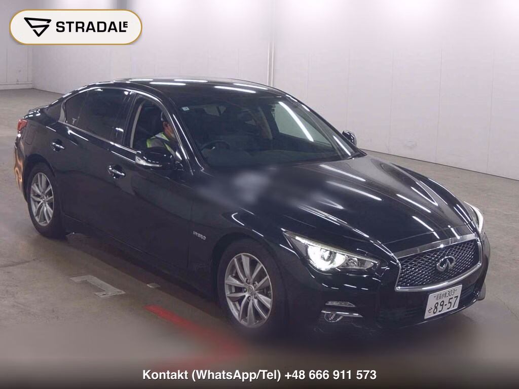 NISSAN SKYLINE 4D 350GT HYBRID TYPE P 2017, aukcja z Japonii, zdjęcie 1