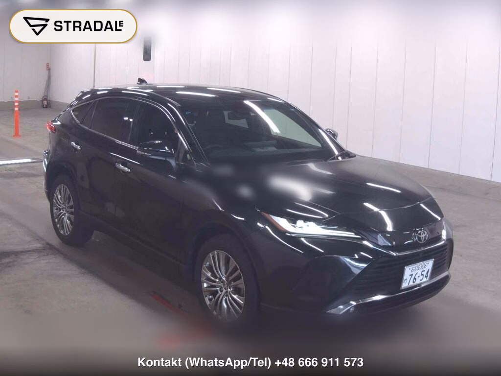 TOYOTA HARRIER Z 2021, aukcja z Japonii, zdjęcie 1