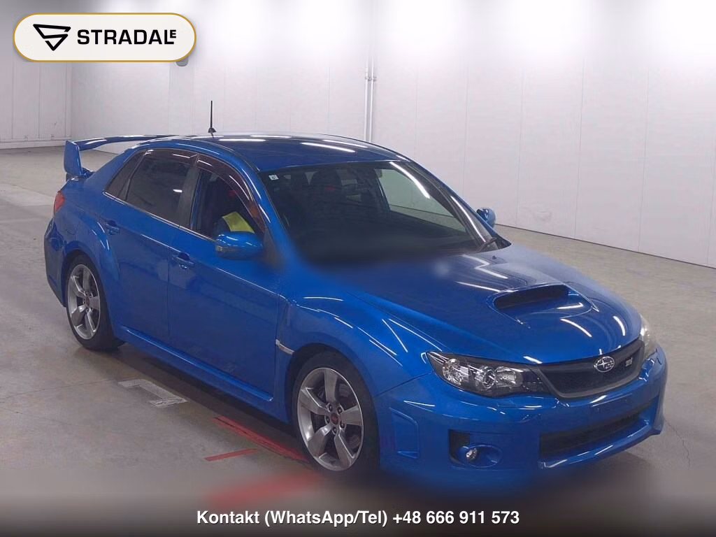 SUBARU IMPREZA 4D 4WD WRX STI 2011, aukcja z Japonii, zdjęcie 1