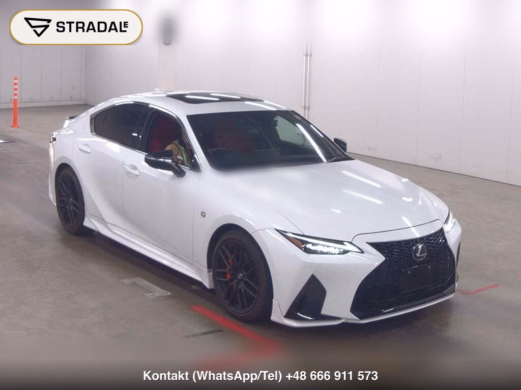 LEXUS IS 4D IS300 F SPORT MODE BLACK 2021, aukcja z Japonii, zdjęcie 1