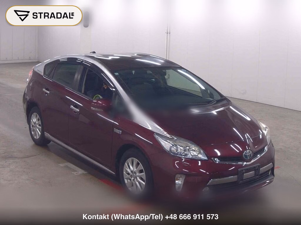 TOYOTA PRIUS PHV G LEATHER PACKAGE 2014, aukcja z Japonii, zdjęcie 1