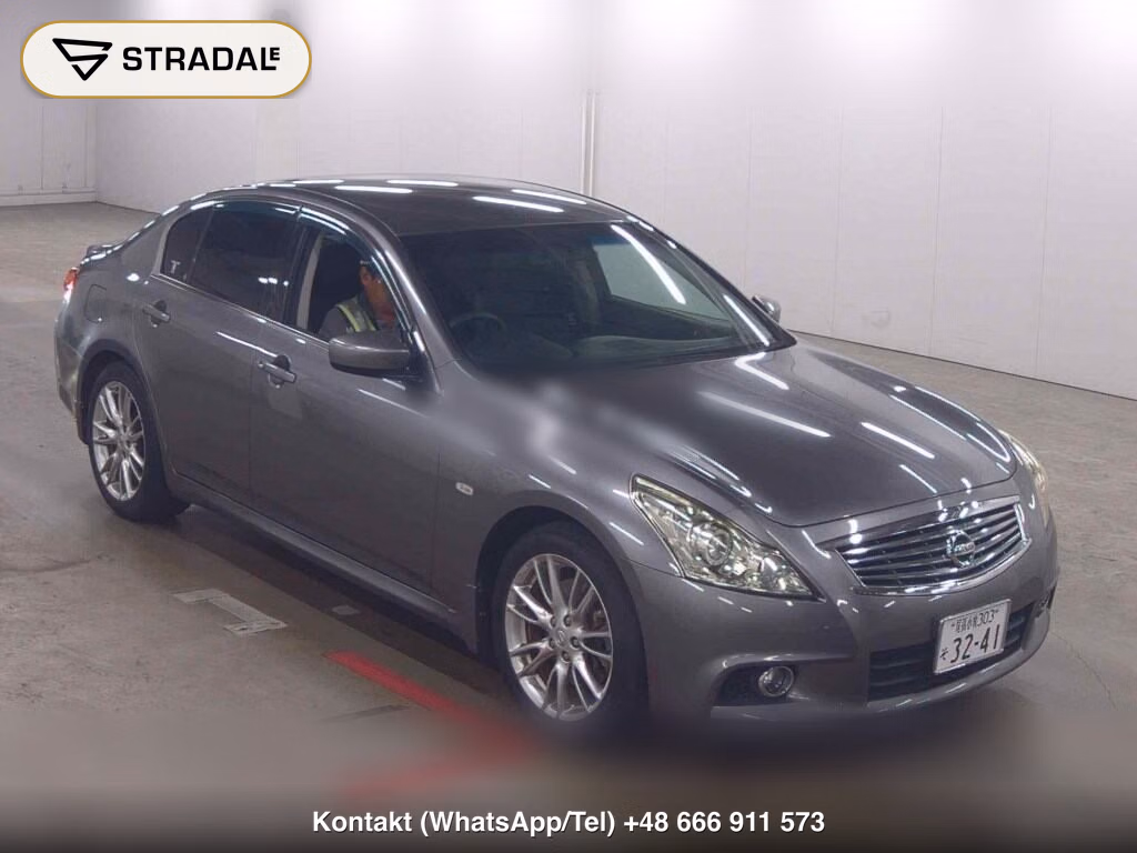 NISSAN SKYLINE 4D 250GT TYPE S 2010, aukcja z Japonii, zdjęcie 1