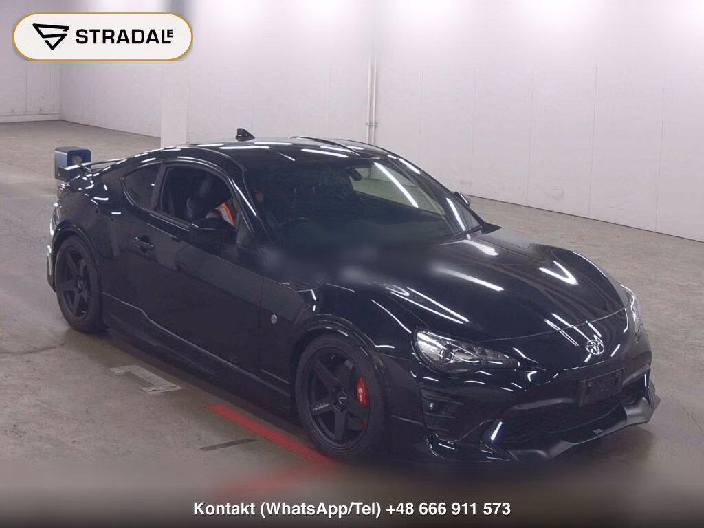 TOYOTA 86 GT BLACK LIMITED 2020, aukcja z Japonii, zdjęcie 1