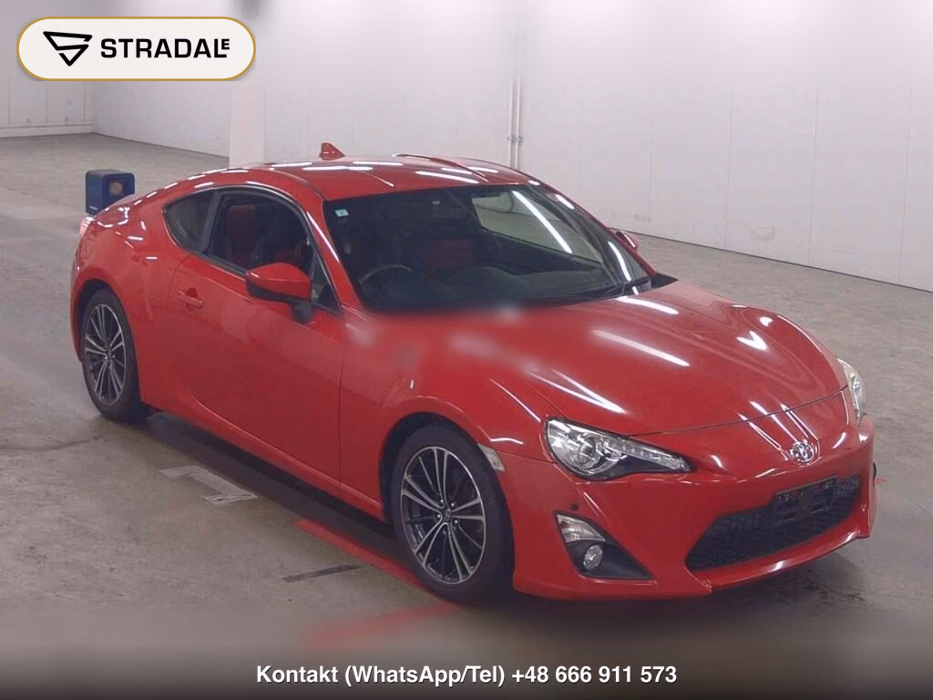 TOYOTA 86 GT 2015, aukcja z Japonii, zdjęcie 1
