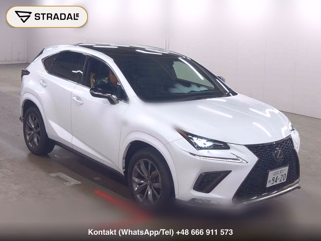 LEXUS NX NX300 F SPORT 2020, aukcja z Japonii, zdjęcie 1