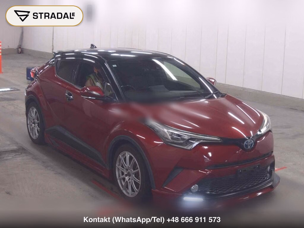 TOYOTA C-HR G LED EDITION 2017, aukcja z Japonii, zdjęcie 1