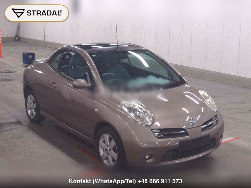 NISSAN MICRA C+C BASE GRADE 2007, aukcja z Japonii, zdjęcie 1
