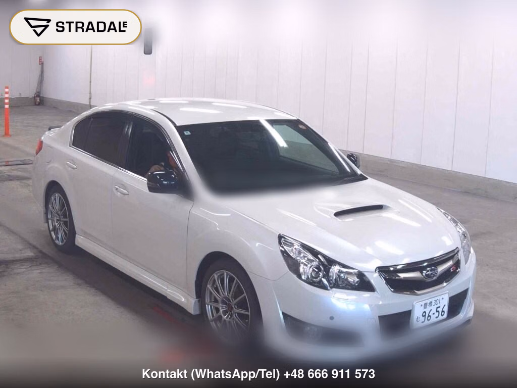 SUBARU LEGACY B4 4D 4WD 2.5GT TS 2010, aukcja z Japonii, zdjęcie 1