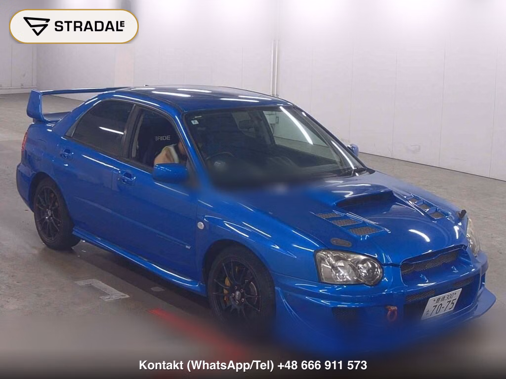 SUBARU IMPREZA 4HT 4WD WRX STI 2004, aukcja z Japonii, zdjęcie 1
