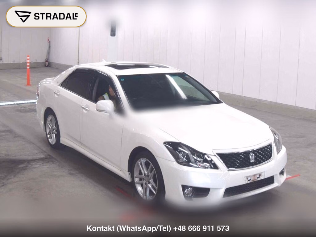 TOYOTA CROWN 4D 2.5 ATHLETE ANNIVERSARY EDITION MOONROOF 2011, aukcja z Japonii, zdjęcie 1