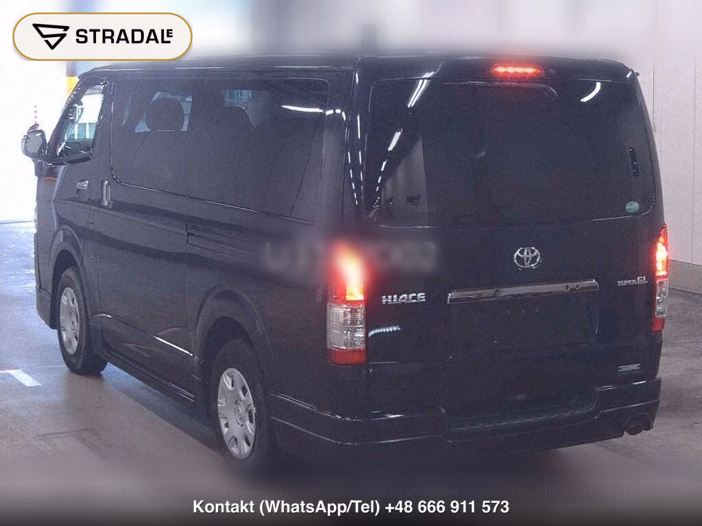 TOYOTA HIACE VAN 5D 4WD LONG SUPER GL DARK PRIME, miniaturka 3