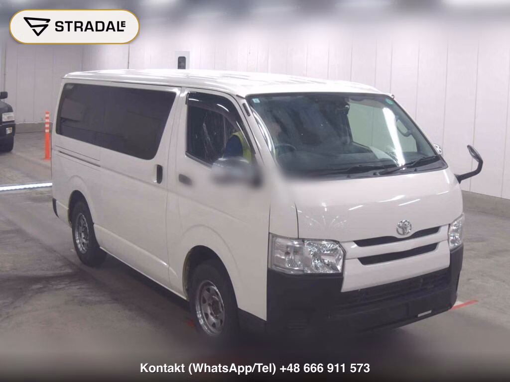 TOYOTA HIACE VAN 5D 4WD DX 2012, aukcja z Japonii, zdjęcie 1