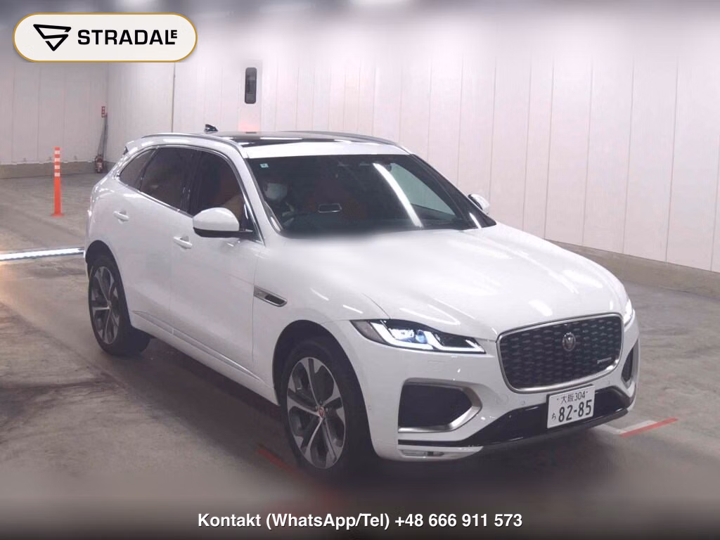 JAGUAR F-PACE 4WD R-DYNAMIC HSE P250 2022, aukcja z Japonii, zdjęcie 1