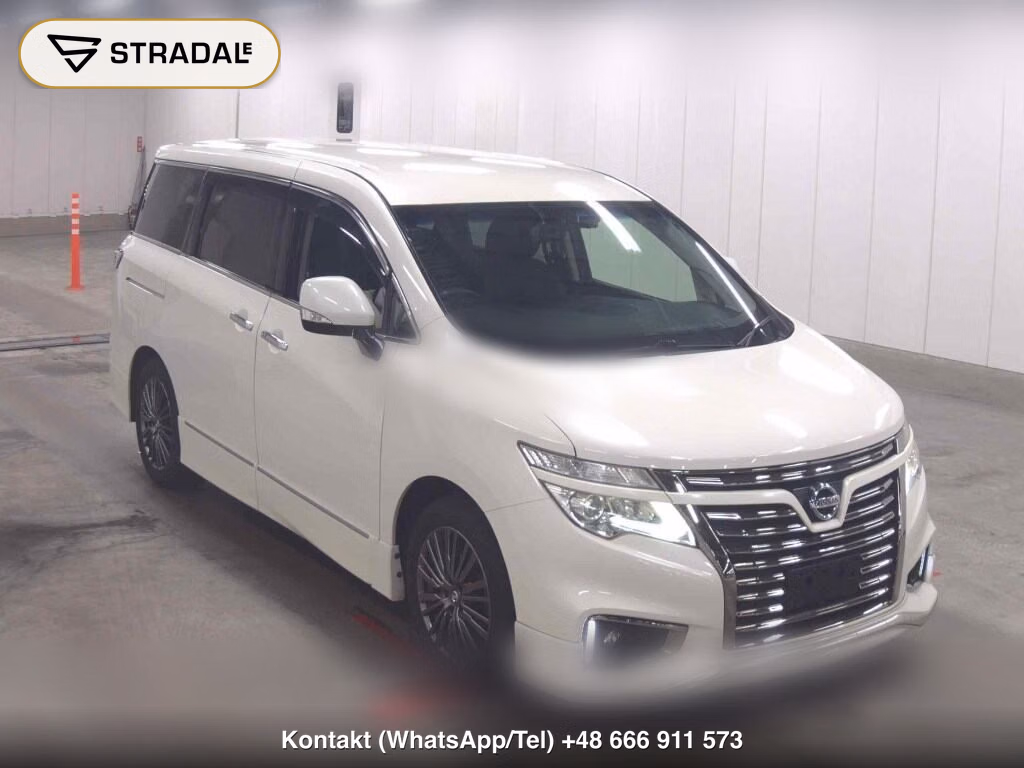 NISSAN ELGRAND 5D 250 HIGHWAY STAR S URBAN CHROME 2015, aukcja z Japonii, zdjęcie 1