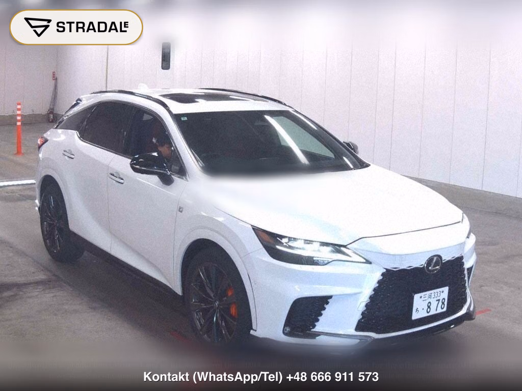 LEXUS RX 4WD F SPORT 2022, aukcja z Japonii, zdjęcie 1