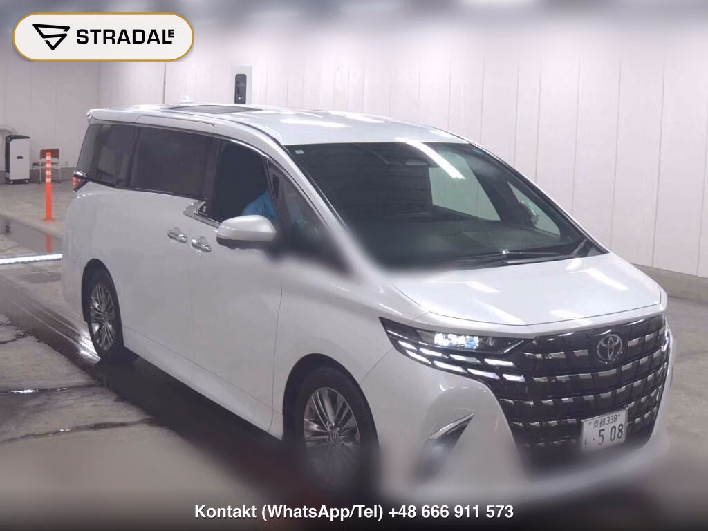 TOYOTA ALPHARD Z 2024, aukcja z Japonii, zdjęcie 1
