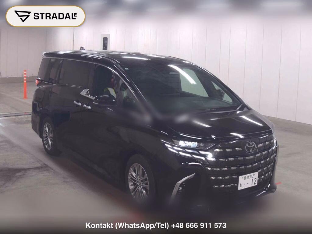 TOYOTA ALPHARD Z 2025, aukcja z Japonii, zdjęcie 1