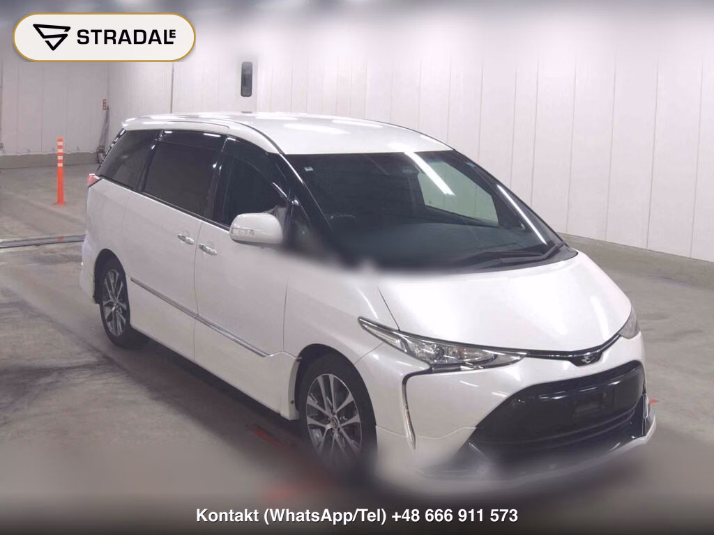 TOYOTA ESTIMA 5D AERAS PREMIUM-G 2016, aukcja z Japonii, zdjęcie 1