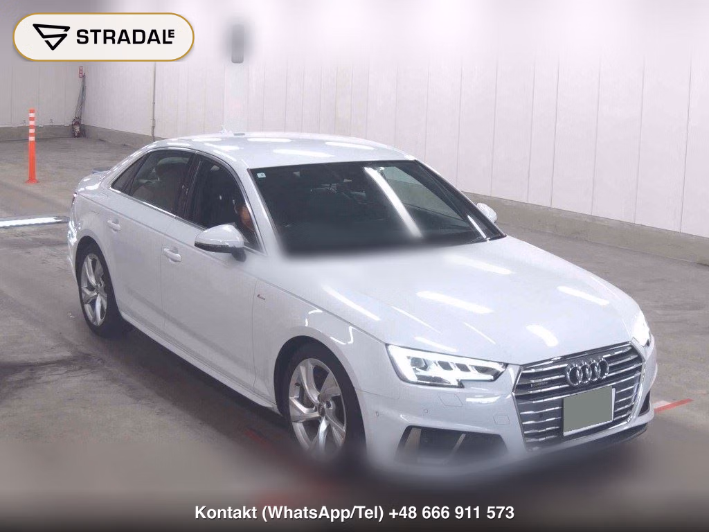 AUDI A4 4WD 45TFSI QUATTRO SPORT S LINE PACKAGE 2019, aukcja z Japonii, zdjęcie 1