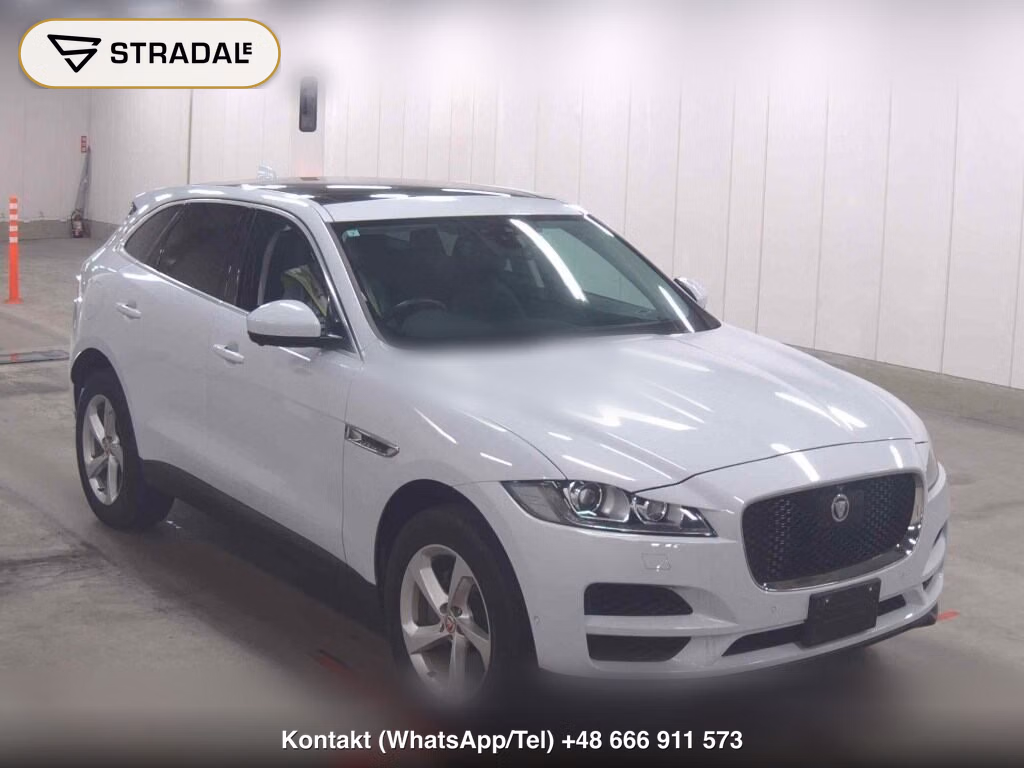 JAGUAR F-PACE 4WD PRESTIGE 2017, aukcja z Japonii, zdjęcie 1