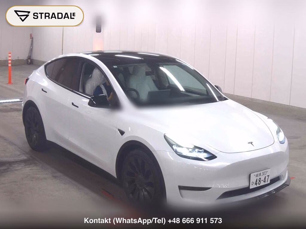 TESLA MODEL Y 4WD PERFORMANCE 2023, aukcja z Japonii, zdjęcie 1
