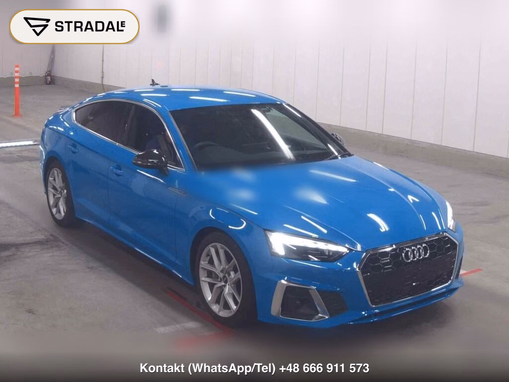 AUDI A5 SPORTBACK 4WD 45TFSI QUATTRO S LINE 2021, aukcja z Japonii, zdjęcie 1
