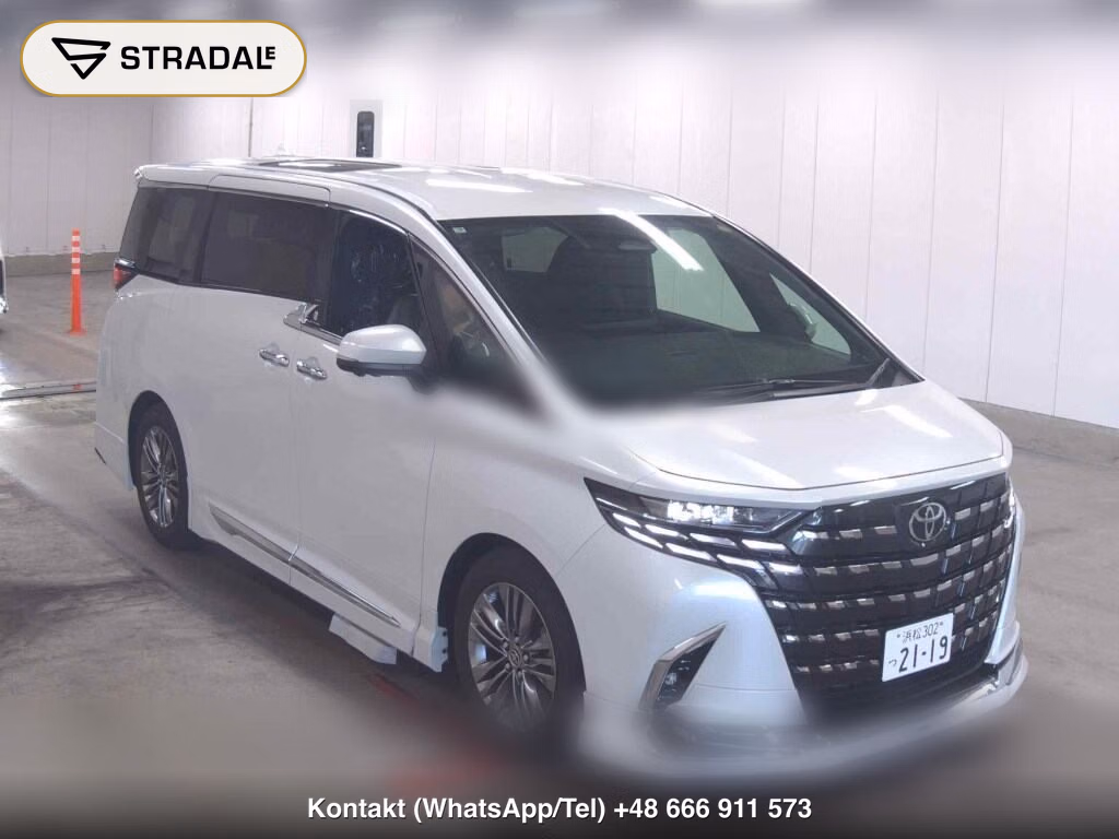 TOYOTA ALPHARD Z 2025, aukcja z Japonii, zdjęcie 1