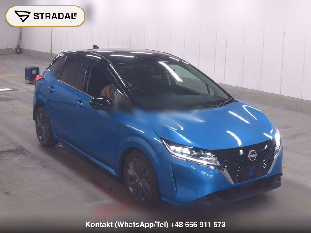 NISSAN NOTE X 2021, aukcja z Japonii, zdjęcie 1