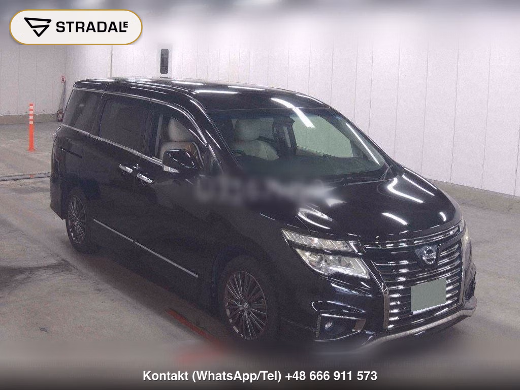 NISSAN ELGRAND 5D 250 HIGHWAY STAR S WHITE LEATHER URBAN C, miniaturka 2