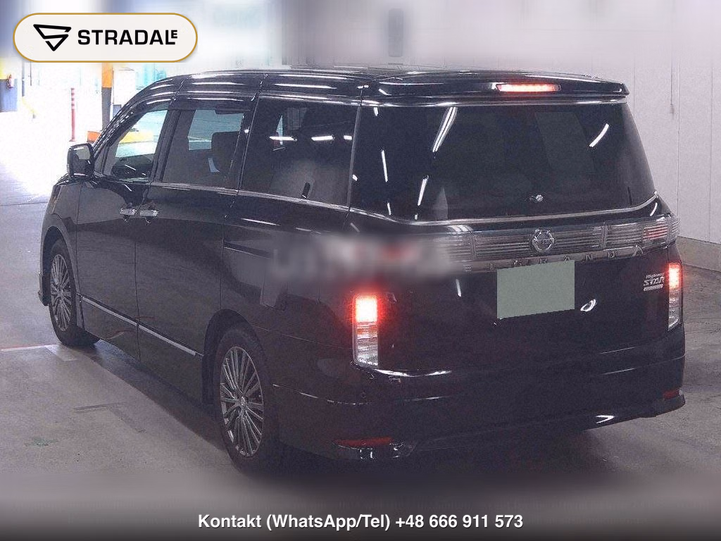 NISSAN ELGRAND 5D 250 HIGHWAY STAR S WHITE LEATHER URBAN C, miniaturka 3