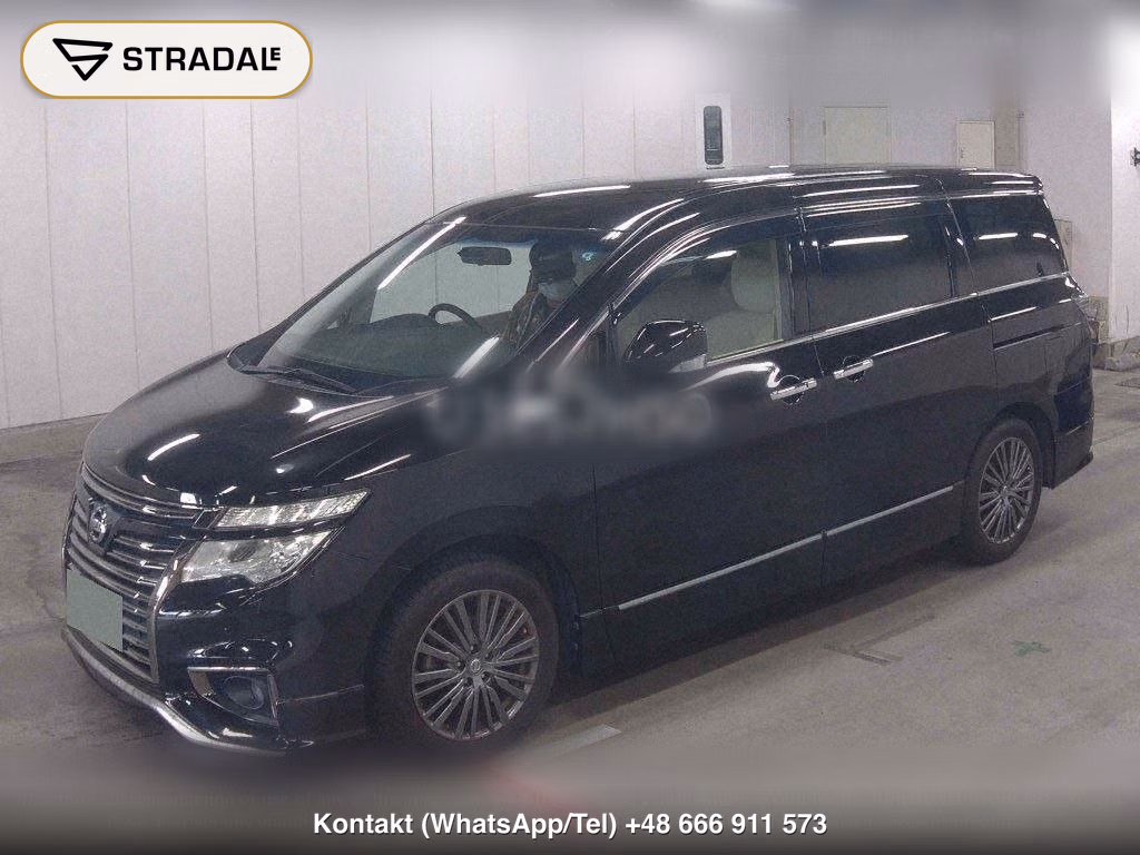 NISSAN ELGRAND 5D 250 HIGHWAY STAR S WHITE LEATHER URBAN C, miniaturka 5
