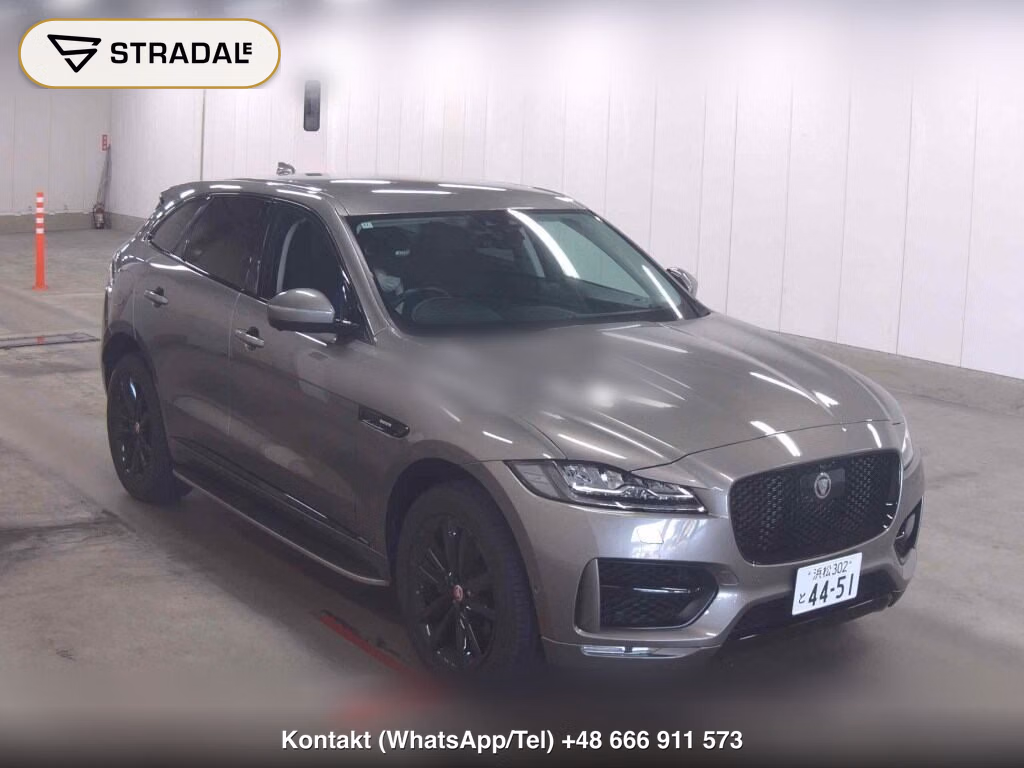 JAGUAR F-PACE 4WD R-SPORT 2018, aukcja z Japonii, zdjęcie 1